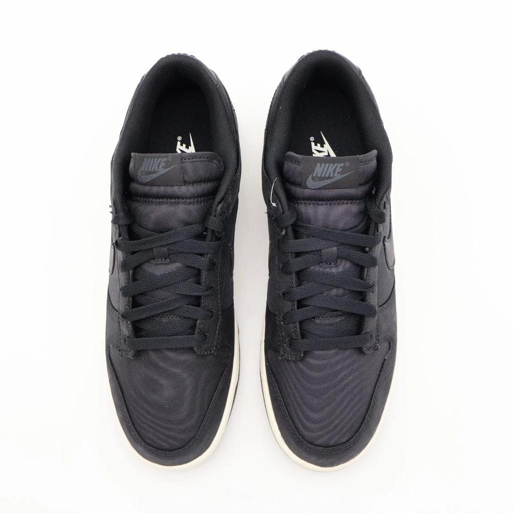 DV7211-001 Nike Dunk Low Retro PRM Black Sail Canvas (Men's)