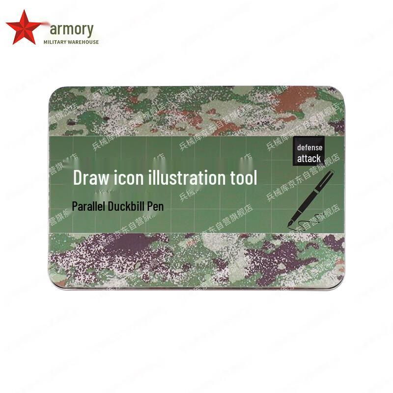 Camouflage Mapping Drawing Pen Set