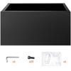 32x16x16 Large Metal Planter Box Heavy-Duty Rust Resistant Steel Planter with Drainage Hole Modern Rectangular Planter for Outd