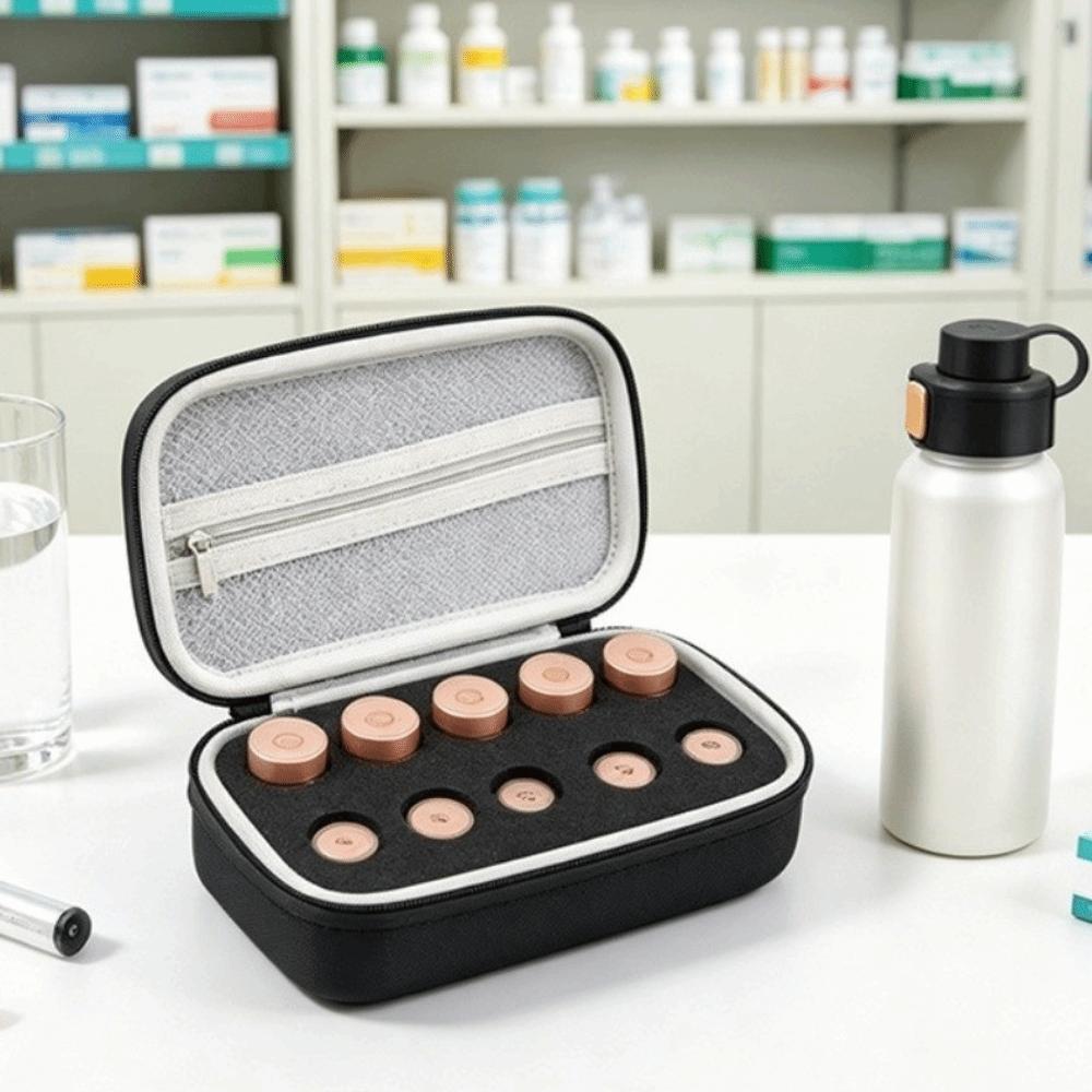 1-5ML Insulin Vial Protector 10 Slots Insulin Organizer Insulin Vial Storage Case for Home