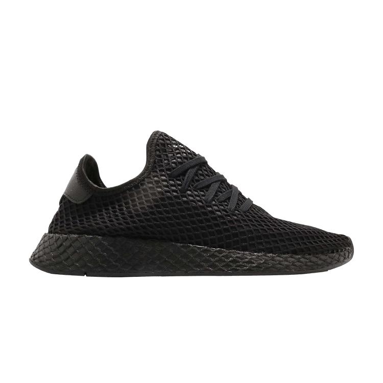 

Кроссовки унисекс adidas Deerupt Double Black Core-Black Footwear-White B41768
