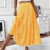Women's Flower Pattern Print Casual Summer Spring Skirts