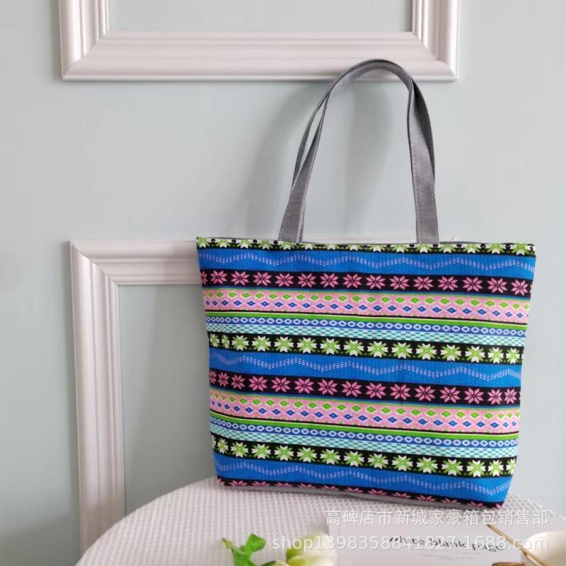 Women Canvas Bags Casual Daily Shoulder Tote Shopper Handbag Simple Hobo Bags
