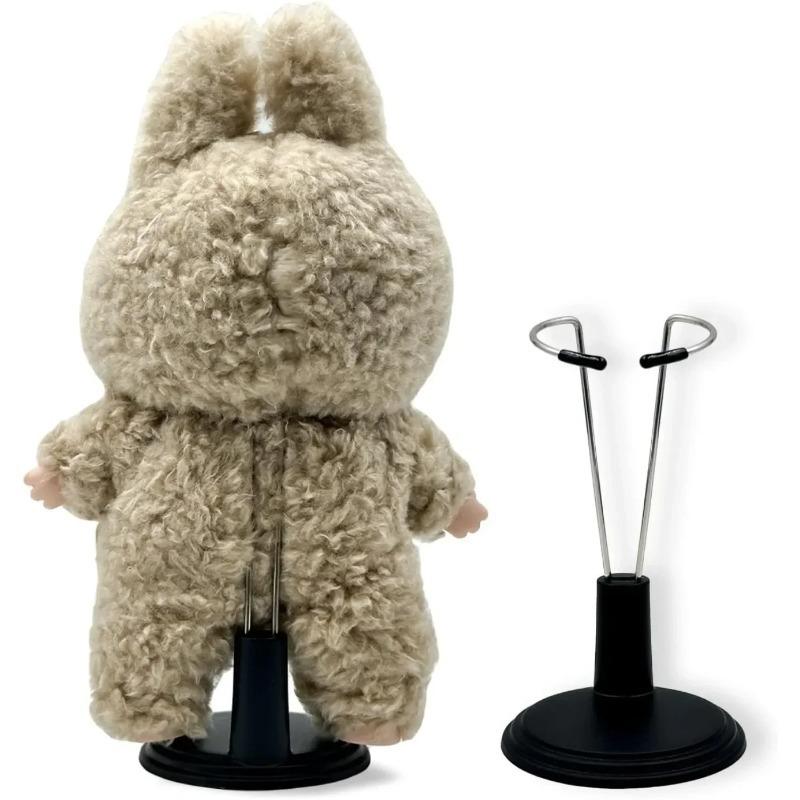 3er-Pack Puppenständer für Labubu, Verstellbarer Puppenständer für Labubu-Ausstellung, Puppen-Ausstellungsständer für Labubu-Zubehör, Puppen-Ausstellungsregal
