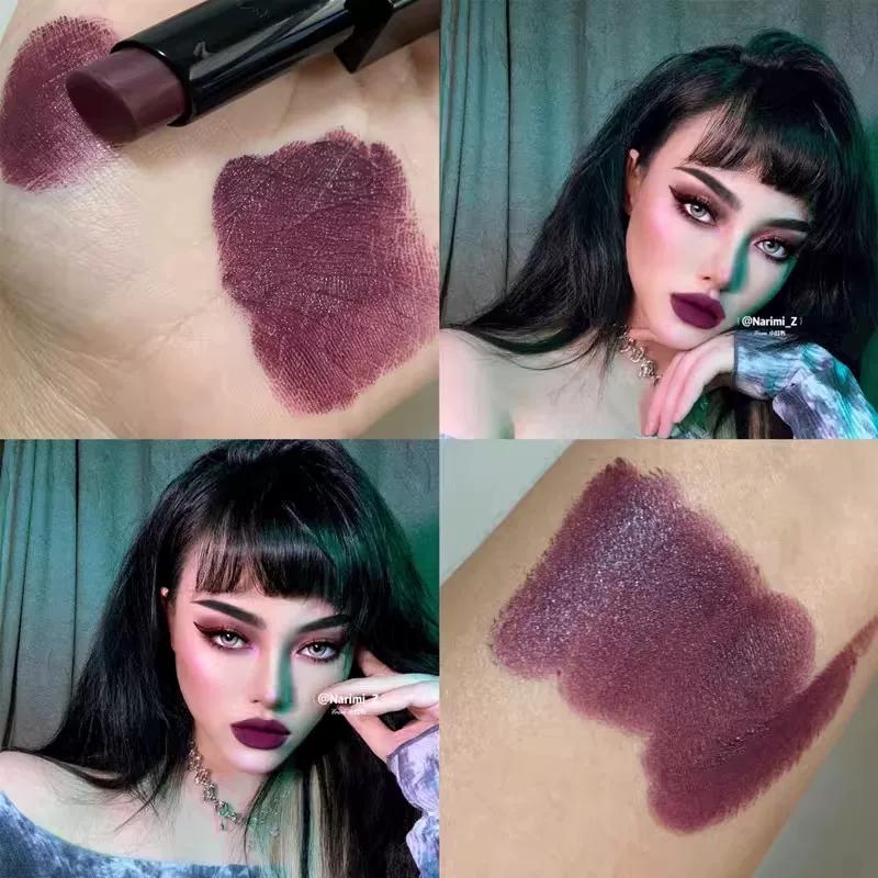 Earthy Lipstick In European and American Style, Matte Red-Brown Earth Tones, Domestic Niche Brand, Chocolate Color, Coffee Color