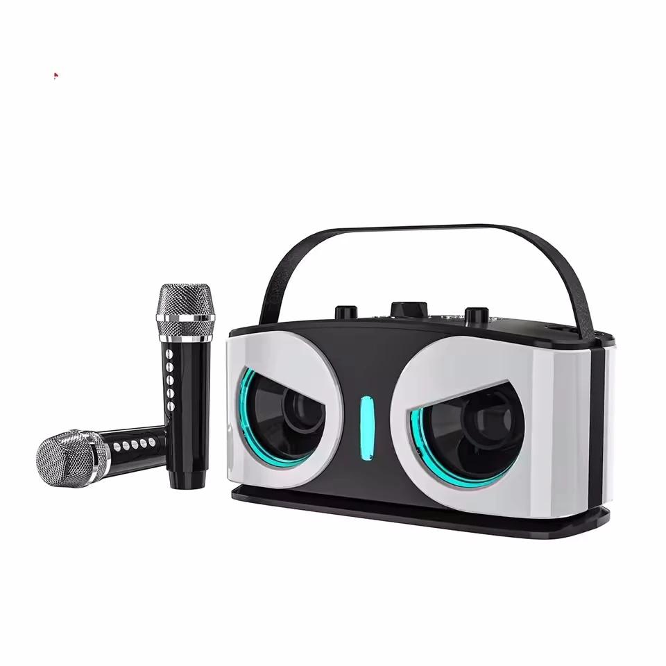 Karaoke Portable Wireless Bluetooth Speaker With Microphone Machine Subwoofer Powerful Sound Box Music Caixa De Som Bocina Audio