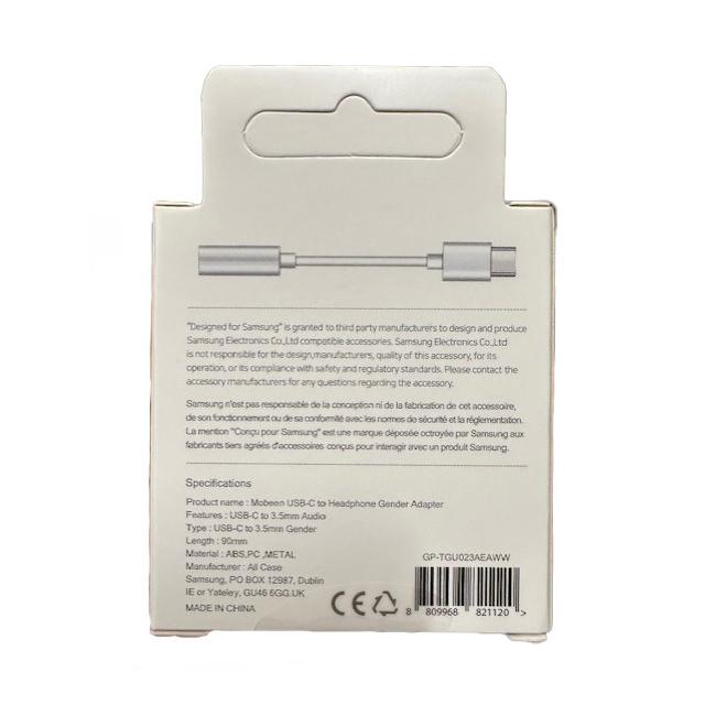 Samsung DAC USB-C Headphone Adapter - 3.5mm Mini Jack - White