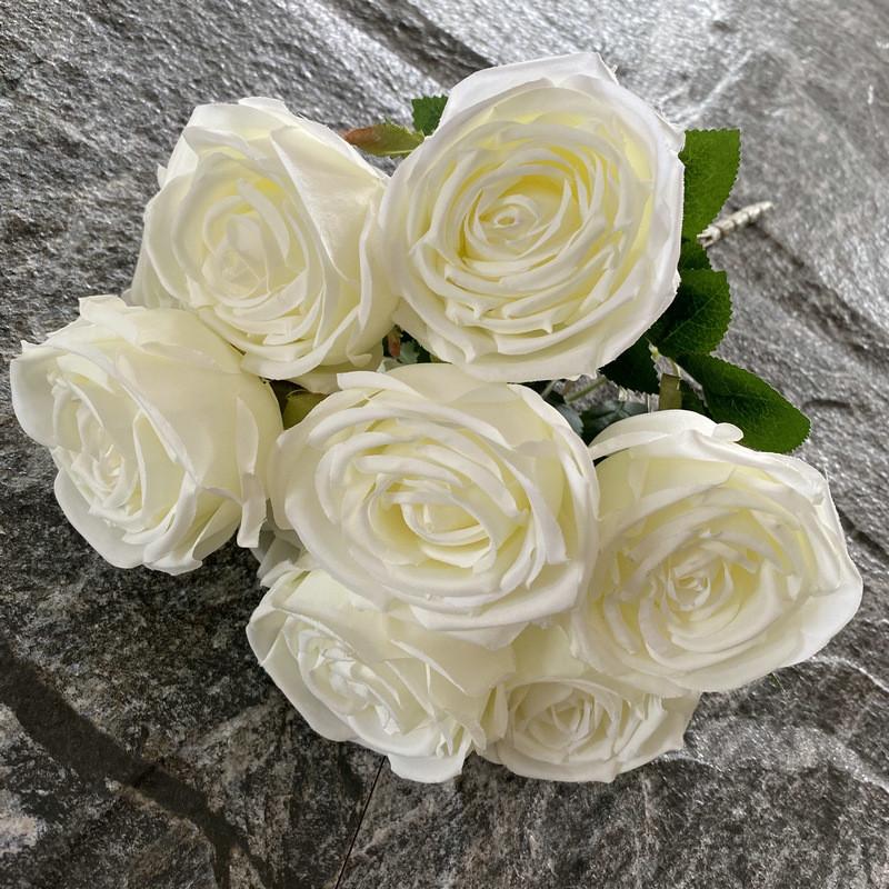 9 Head Artificial Silk Flower For Wedding Photography Home Decorations Gift