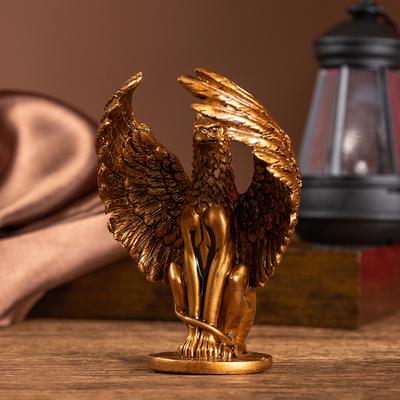 Griffon Pattern Resin Craft Room Decoration Small Statue Ornaments Desktop Decorations Christmas and Halloween Gifts