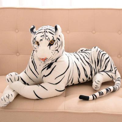 High-Quality Simulation High-Quality Tiger High-Quality Plush Play sets High-Quality Stuffed High-Quality Soft High-Quality Animal High-Quality 25cm белый