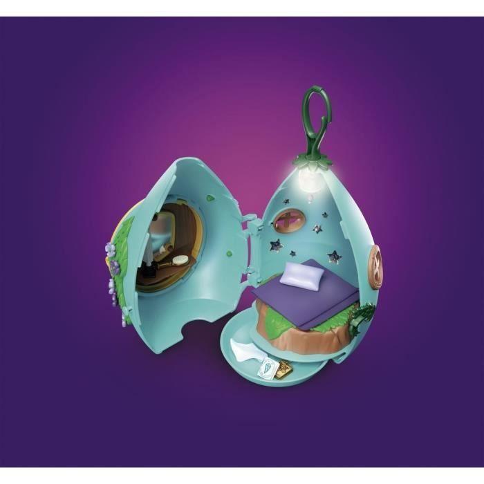 PLAYMOBIL - 70804 - Ayuma - Maisonnette suspendue en plastique multicolore avec accessoires et personnages