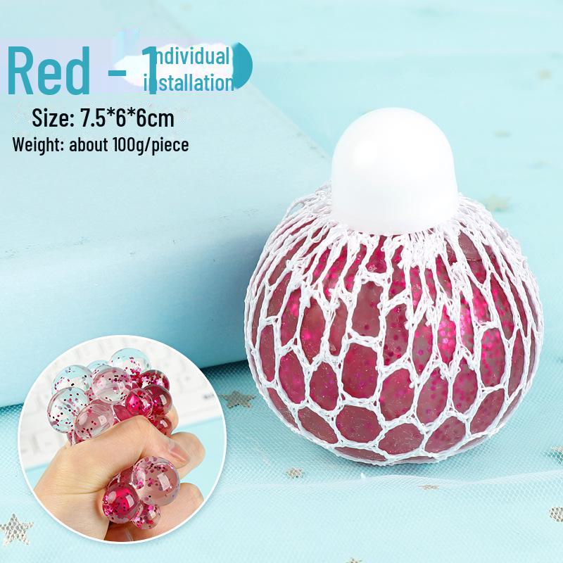 Grape Stress Relief Balls with Music for Adults – Decompression & Relaxation Toy