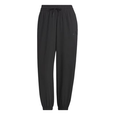 3-Stripes Woven 7/8 Pants Women Pants Black White JZ2173