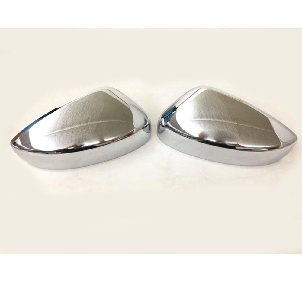 Car Body Stick Rear View Eyebrow Side Glass Mirror Cover Trim Frame For Mazda CX-5 CX5 2nd Gen 2017 2018