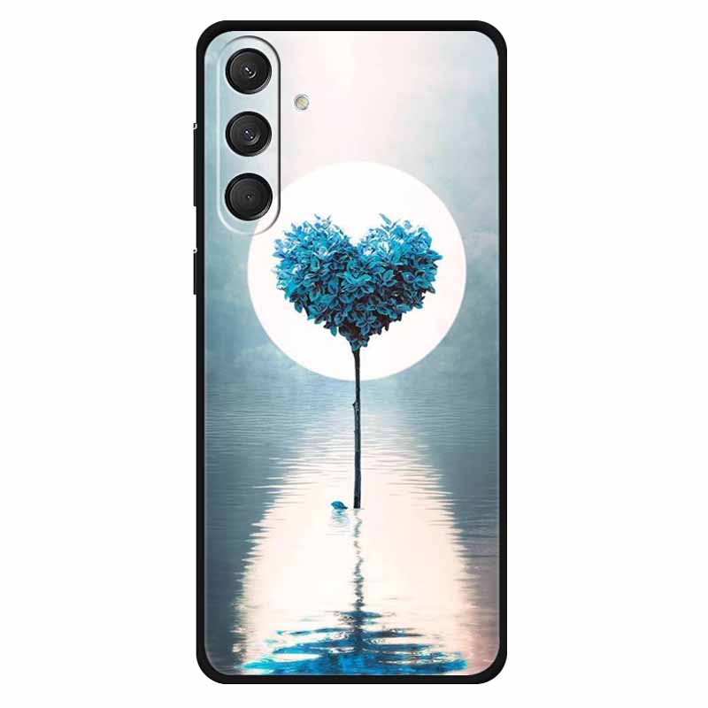 For Samsung M55 5G Case Soft Silicone Lovely Cat Fashion Phone Cover For Samsung Galaxy M55 Cases Bumper on for GalaxyM55 Lion
