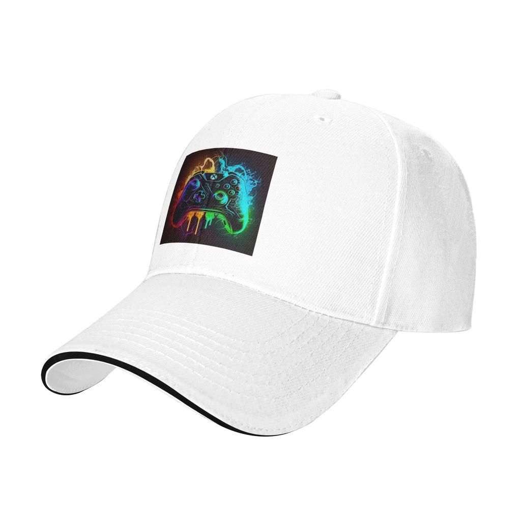 Game Console Printed Pattern Cap Casual Baseball Caps Adjustable Hat Hip Hop Summer Unisex Baseball Hats Customizable