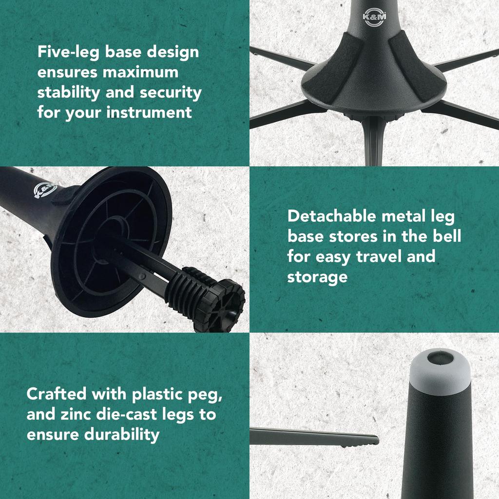 K&M Trumpet Stand 5-Leg ST15213