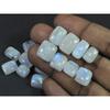 171Cts. Natural Rainbow Moonstone Octagon Cabochon Loose Gemstone 22Pcs Lot C-704