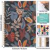 Index Tags 2026 Planner Notebook Spiral Binding Spiral Notebook  Daily Organization