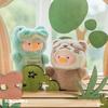 TOYZERO+ Lulu Piggy Blind Box Figures - 6-Piece Puppet Show Series Plush Keychain Blind Box Finger Puppet Toys, Cute Plush Mystery Box Collectibles,