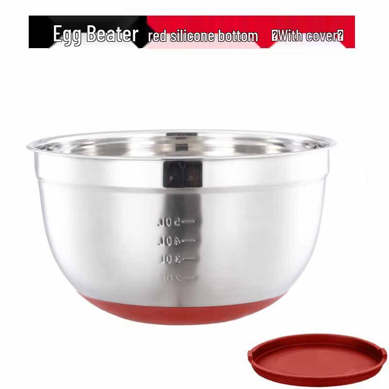 

Abay 304 Stainless Steel Mixing Bowl with Lid