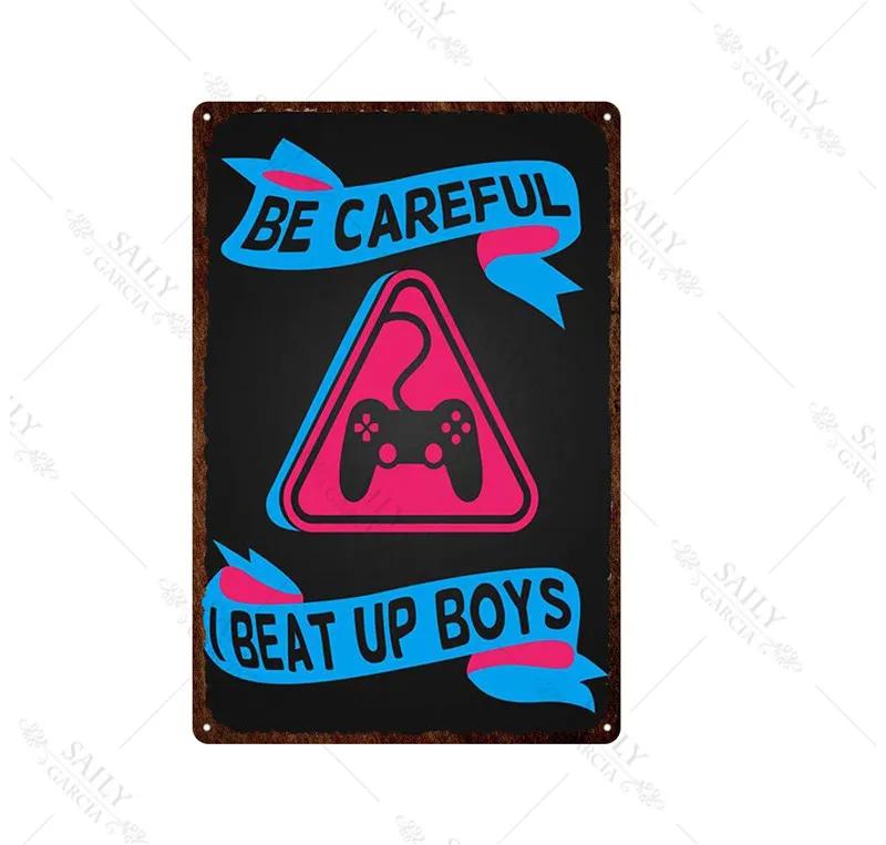 Aliens Metal Sign Abstract Quotes Art Metal Wall Plaque Custom Poster Painting Vintage Room Decor Metal Art Tin Pub Sign