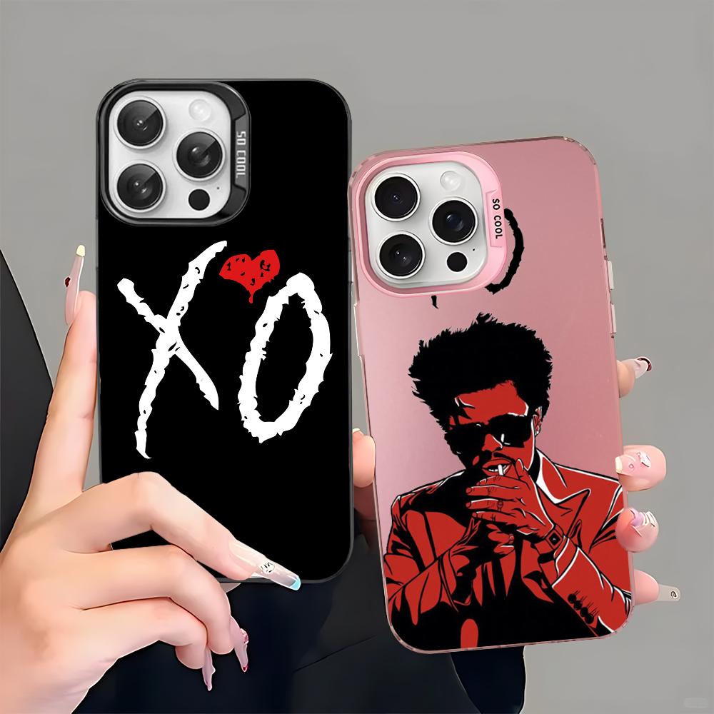 The Weeknd xo Phone Case For iPhone 16 15 14 13 12 11 Pro Max X XR XSMAX 8 7 Plus Matte Shockproof Back Cover