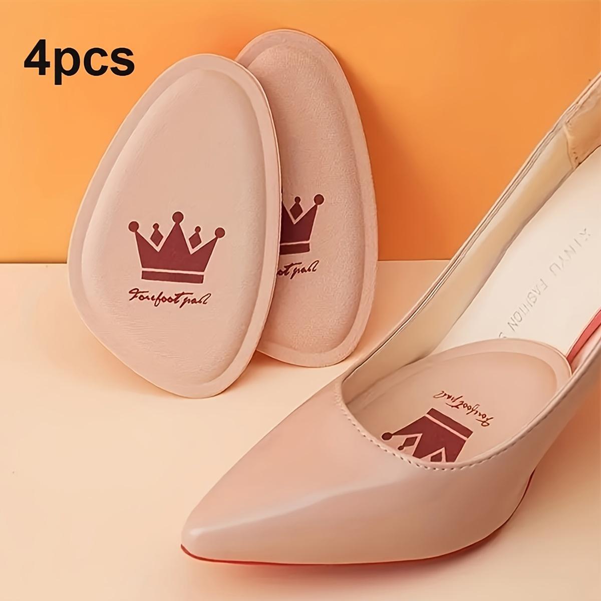 

1 pair set of women s half size insoles - anti slip breathable soft cushion, ergonomic design toe cushion