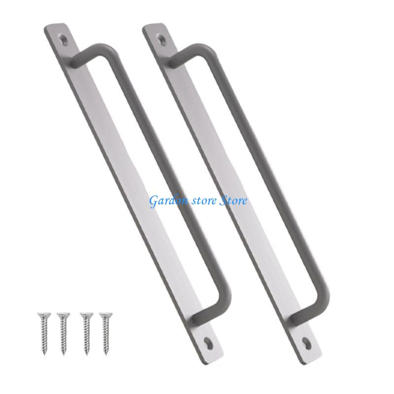 B0KB 2pcs Sliding Door Handles for Enhancing Home Aesthetics and Functionality