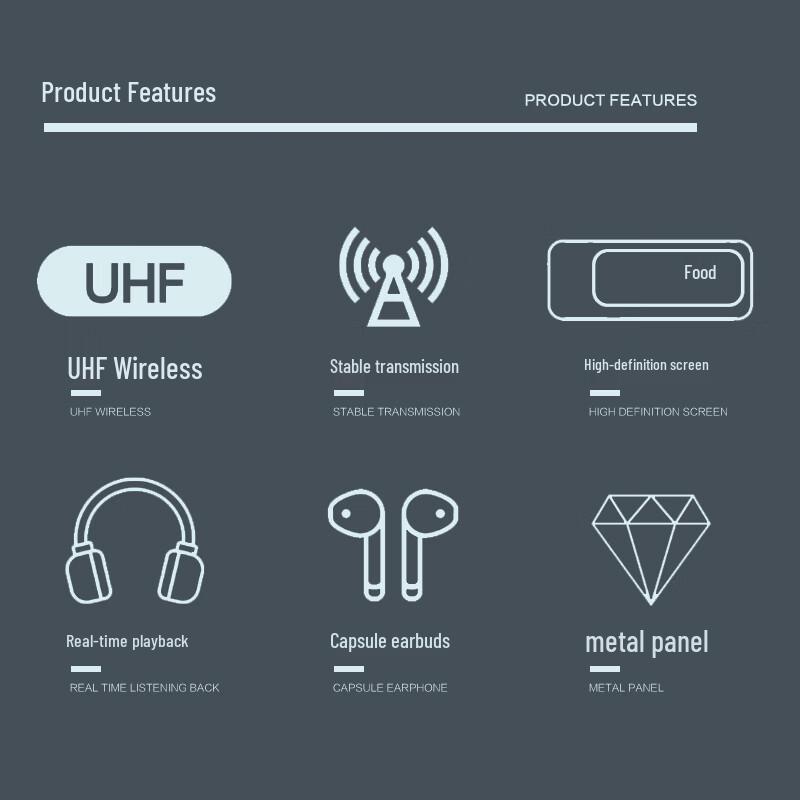 HuiDu JT-2050 Professional Wireless In-Ear Monitor System (CN version)