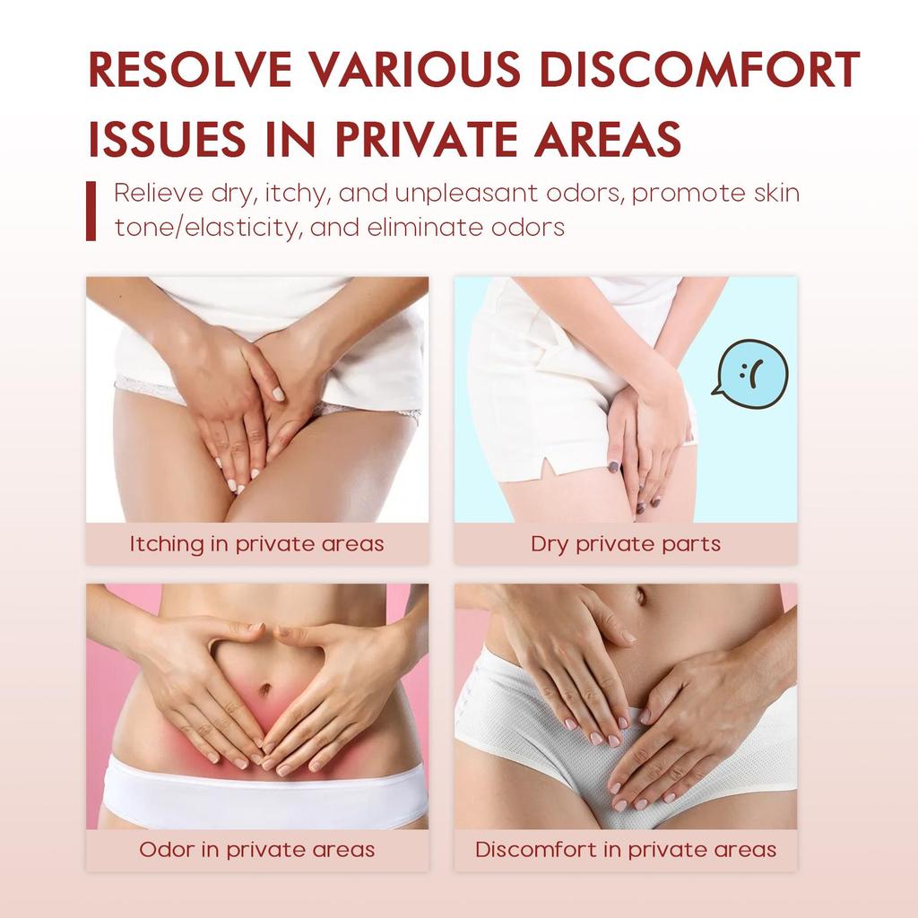 EELHOE Women's Intimate Essential Oil Deodorizing and Itching Body Cleansing and Firming Essential Oil