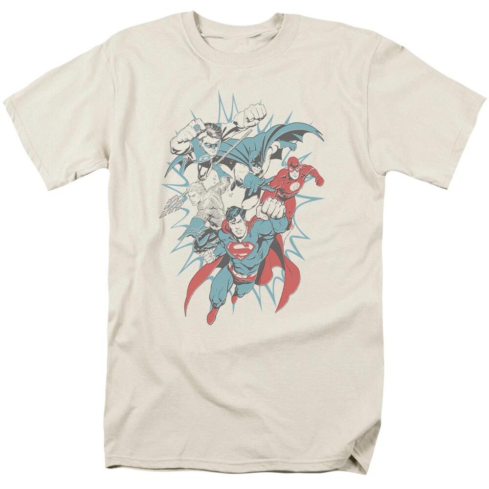 

Justice League Of America Pop Group T-Shirt 4XL