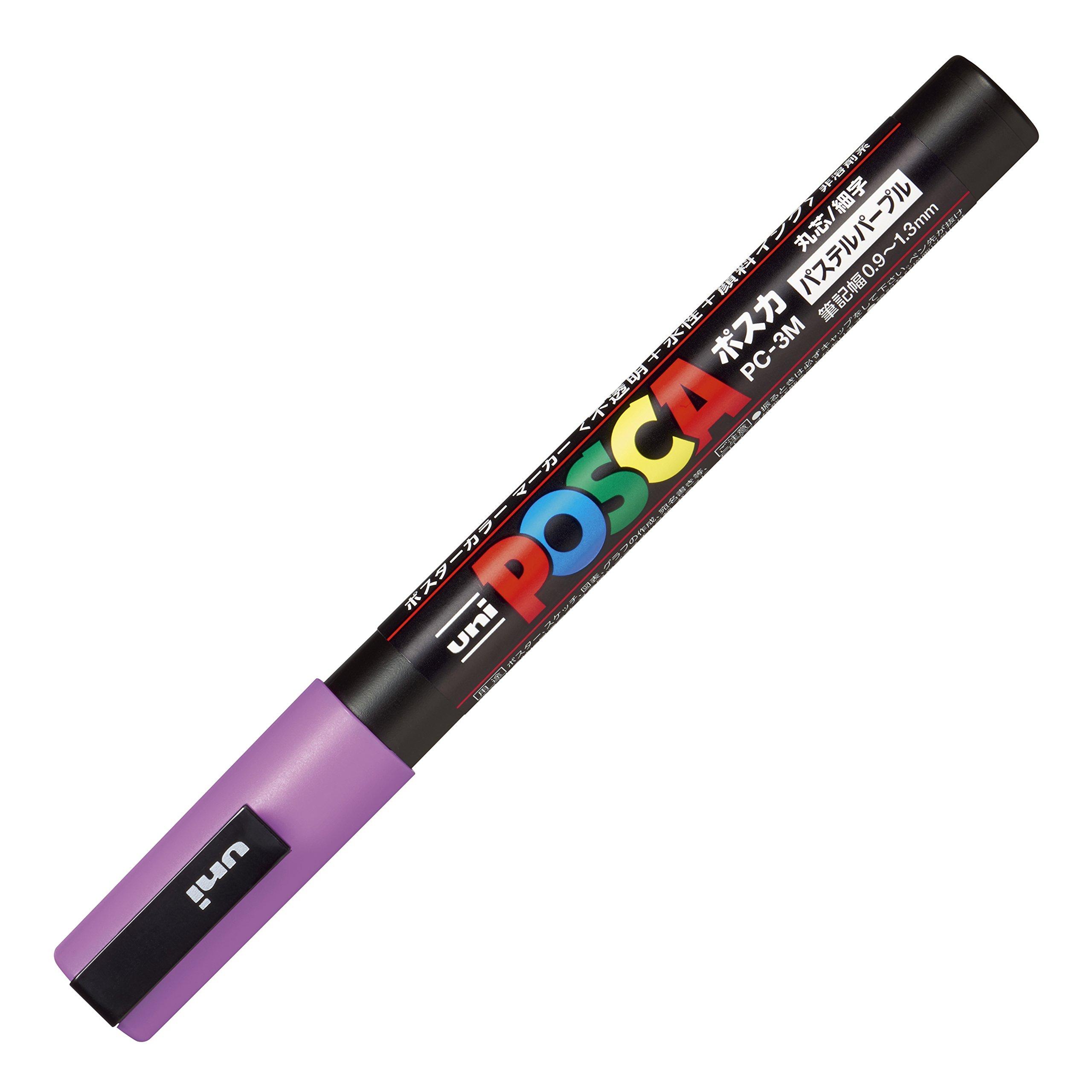 

Mitsubishi Pencil Posca Натуральный цвет Тонкий наконечник Пастельно-фиолетовый PC3MP.11