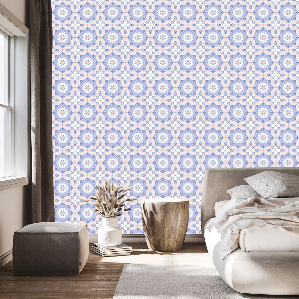 Colorful Mosaic Wallpaper for Living Room and Bedroom 50x1000