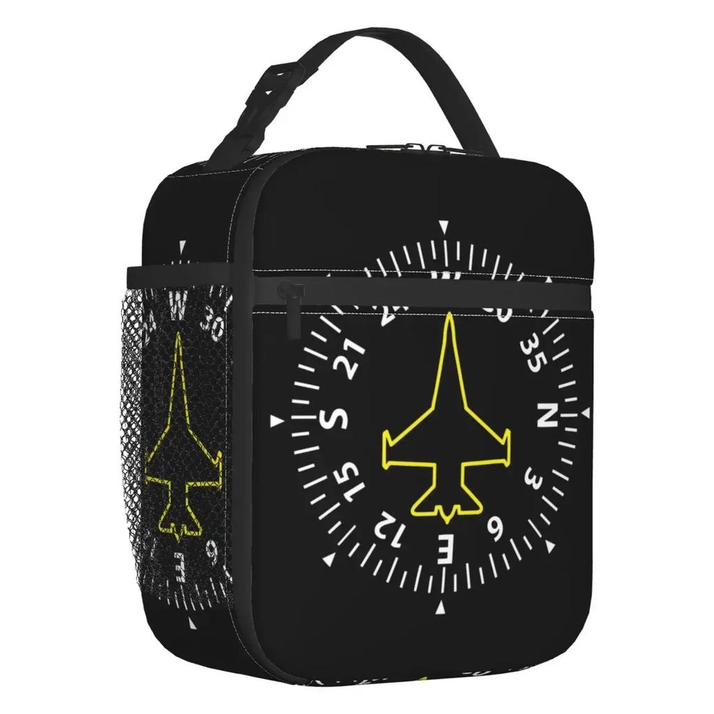 Supermarine Spitfire Insulated Lunch Bag Portable Fighter Plane WW2 War Pilot Aircraft Airplane Thermal Cooler Lunch Box Office