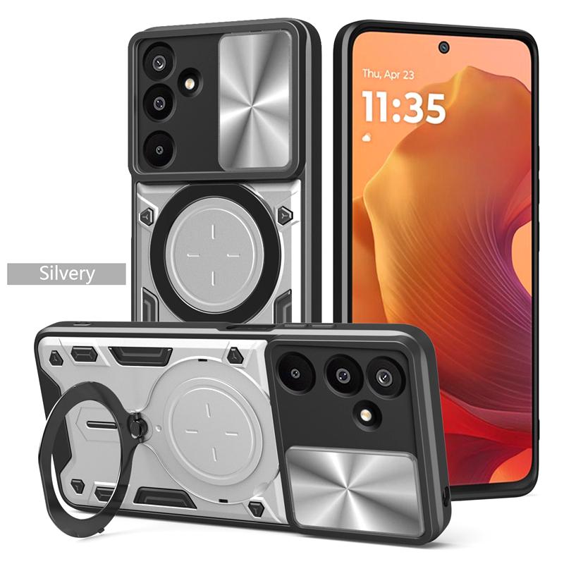 Armor Ring Stand Coque For Samsung Galaxy A06 A16 A26 A36 A56 M16 F16 A15 A25 A35 A55 A54 A53 A52s A51 Case Lens Protector Cover