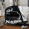 Coperta di flanella personalizzata con il nome "Michael Jackson's Legacy" per comfort super morbido e carino, per viaggi, letto, divano