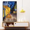 5D-Diamantgemälde zum Selbermachen, „Van Gogh Café-Terrasse bei Nacht“, Stickerei, Kreuzstich, 3D-Ölgemälde, Heimdekoration