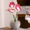 Calla Lily Lamp LED Simulation Light with Ceramic Calla Lily Flower Night Vase Faux Floral Bedroom