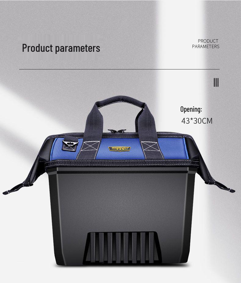 Canvas Electrician Tool Bag - Durable Storage for Tools & Hardware