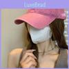 Stylish Adjustable Pink Baseball Cap For Women With Soft Top Perfect For Spring And Summer