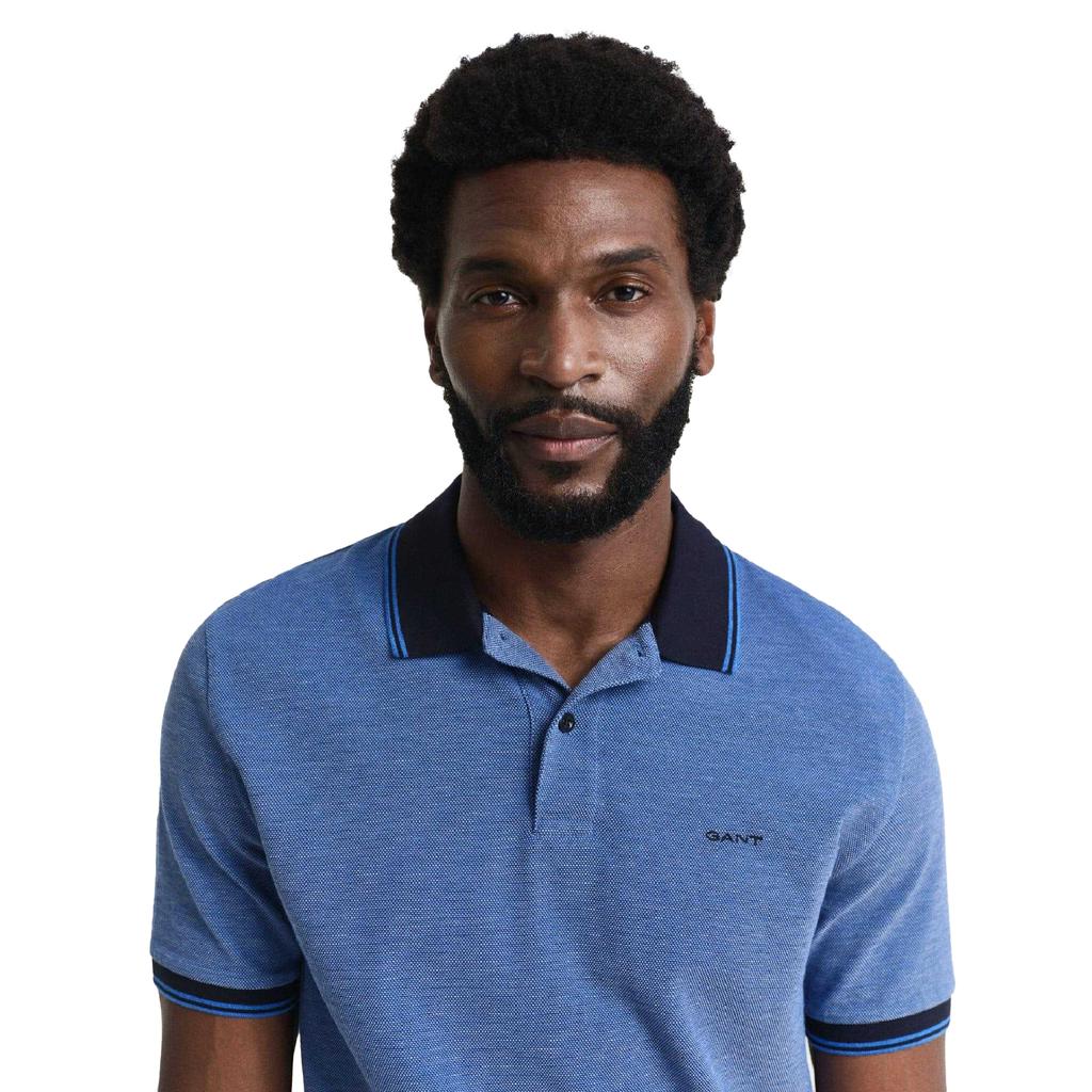 Gant Herren 4-Farben Oxford Piqué Poloshirt