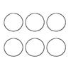 6Pieces Rubber Sealing Rings Leakproof Gaskets Filter Housing Maintenance Part Suitable for Water Purifiers Systems