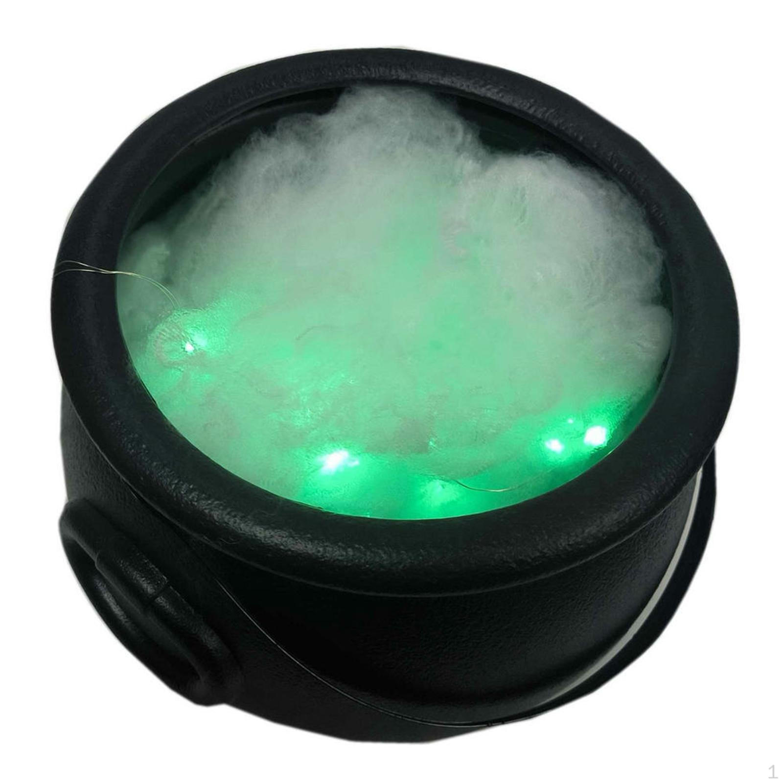 

Ведьминская конфетница Хэллоуинский подарок Жуткий Страшный Оригинальный Реквизит для вечеринки Фотореквизит для крыльца стола L with 5m Light