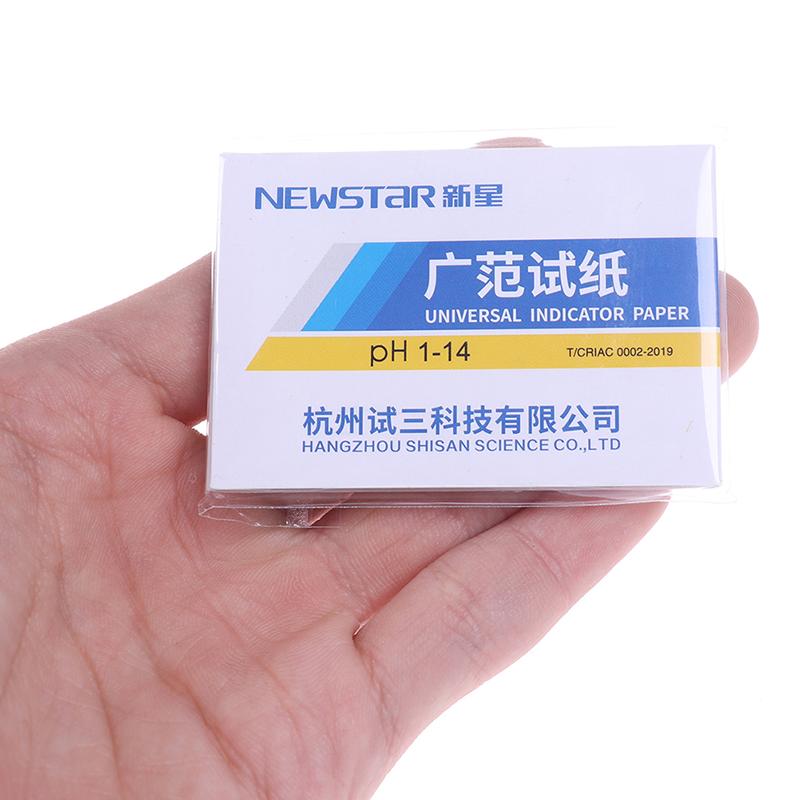 80 Strip 1-14st Test Strips Litmus Test Paper Full Range Acidic Alkaline Indicator Or PH Value 5.5-9.0 Hot Sale