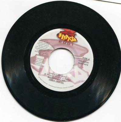 7inch Record BOUNTY KILLER / VYBZ KARTEL - Girls Like Mine SHAR0078 2 Hard 2001 2001 Jamaica Reggae, Ska & Dub Used