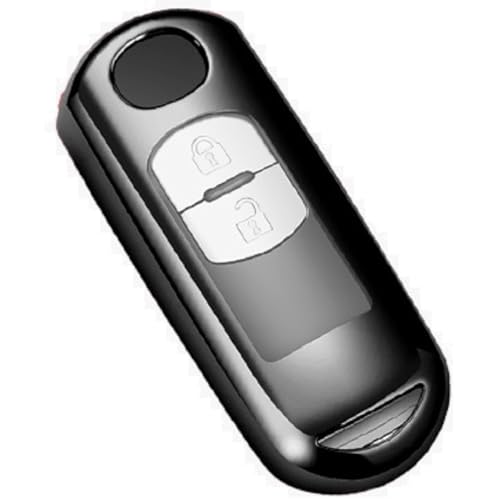 

[VERISSY] Чехол для смарт-ключа Mazda MAZDA Чехол для смарт-ключа CX-5 CX-3 CX-8 Demio Axela Atenza Roadster (черный)