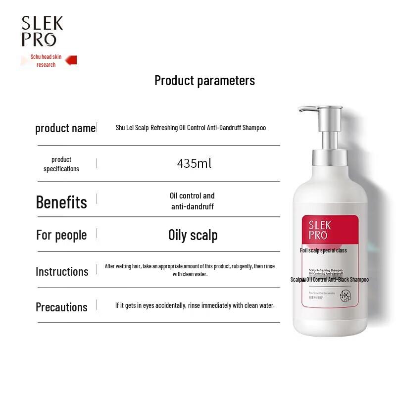 Sleek Head Refreshing Anti-Dandruff Shampoo