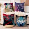 Shirou Ogami Pillow Covers Cartoon Sofa Decorative Home Double-sided Printing Short Plush Cute Cushion Cover