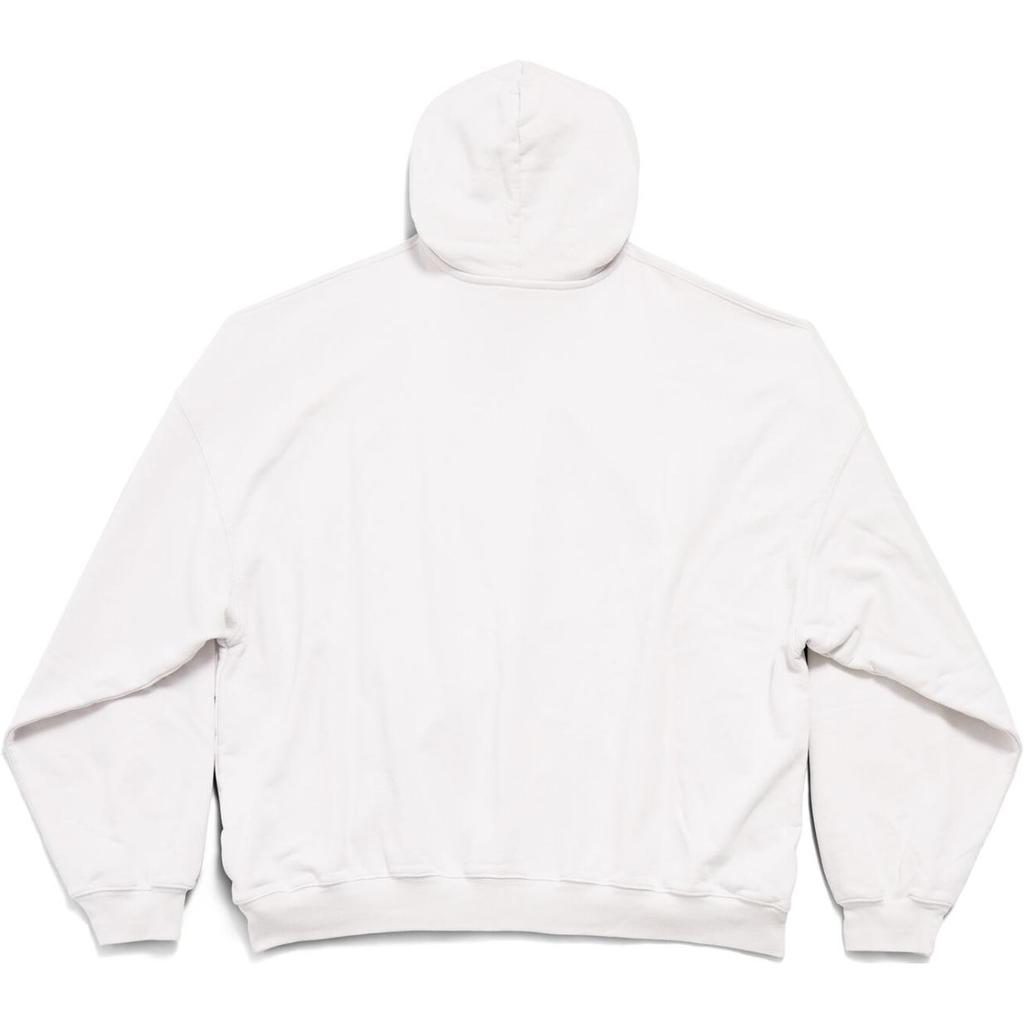 Balenciaga FW24 LO_VE Sweatshirt Loose Fit Unisex White 739024TQVK33307